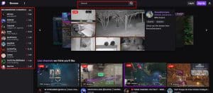 Search Your Favourite Streamers